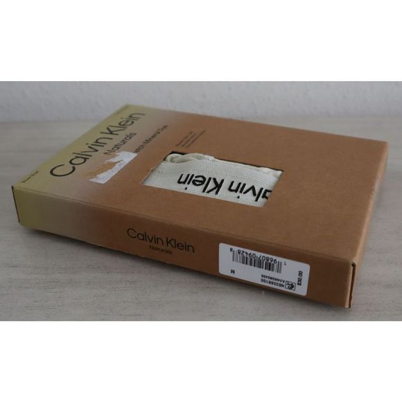 Calvin Klein Men's Sz Medium Shell/Beige Cotton Stretch Mineral Dye Boxer Briefs - Picture 5 of 6